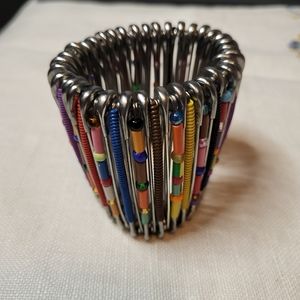 Handmade Safety Pin bracelet